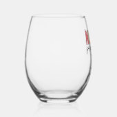 カスタムナース開業医NPナース卒業 ステムなしワイングラス (右)