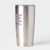 カスタムナース開業医NPナース卒業 保温保冷タンブラー (背面)