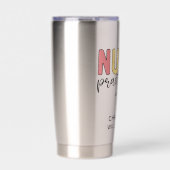 カスタムナース開業医NPナース卒業 保温保冷タンブラー (正面)