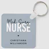カスタムナース |医療用ナース キーホルダー (裏面)