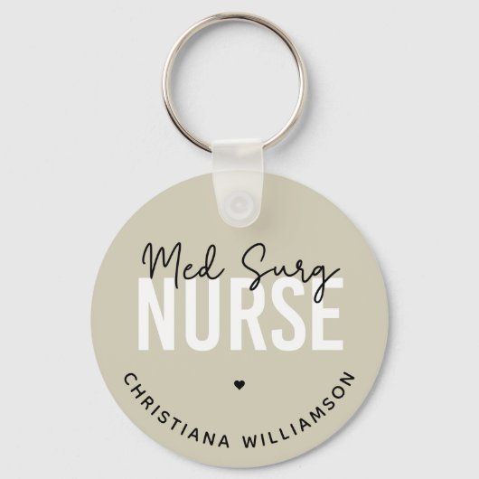 カスタムナース |医療用ナース キーホルダー (正面)