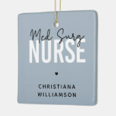 カスタムナース |医療用ナース セラミックオーナメント (左)