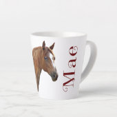 カスタムニコール – メイ1ラテマグカップ カフェラテマグ (右アングル)