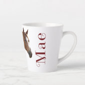 カスタムニコール – メイ1ラテマグカップ カフェラテマグ (右)