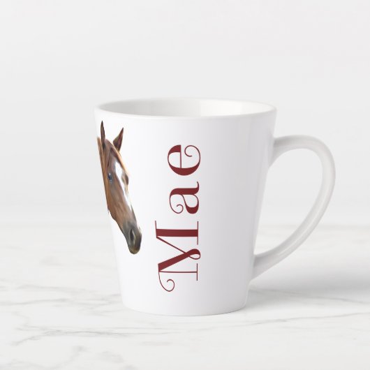 カスタムニコール – メイ1ラテマグカップ カフェラテマグ (右)