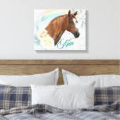 カスタムニコール – Mae 1 11x14 キャンバスプリント (インサイチュ (寝室))