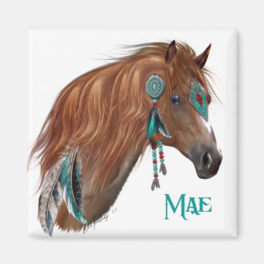 カスタムニコール – Mae 2a マグネット (正面)