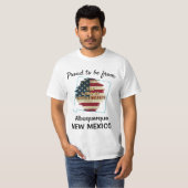 カスタムニューメキシコ州Tシャツ Tシャツ (正面フル)