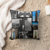 カスタムニューヨークシティフォトピロー クッション (ブランケット)