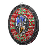 カスタムニューヨークシティ ダーツボード (正面右)