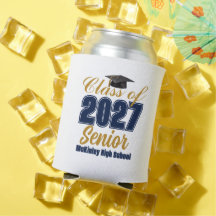 カスタムネイビーブルーゴールド 2027年卒業クラス シニア