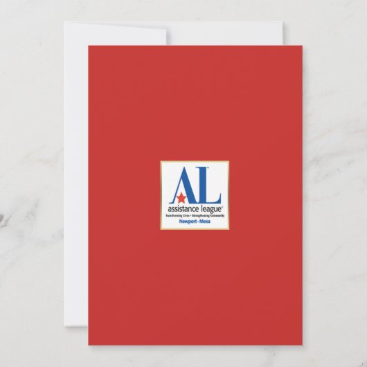 カスタムネイビーブルー航海のパーティーイベント招待状 招待状 (裏面)