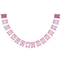 カスタムネイビー&ブライトピンクストライプのバ名門私立校風のンティン