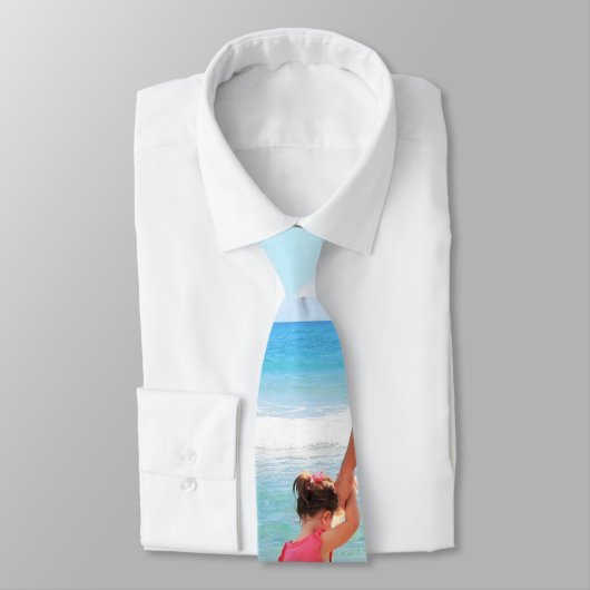 カスタムネックタイ家族の写真ギフトパパ ネクタイ (タイ)