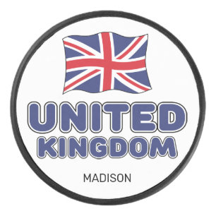 カスタムネームイギリス国旗 アイスホッケーパック