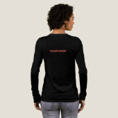 カスタムネームキャンピング トライブレンドTシャツ (背面全体)
