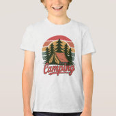 カスタムネームキャンピング トライブレンドＴシャツ (正面)