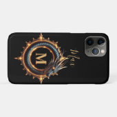 🐉 カスタムネームドラゴン ファンタジーシンボル ギャンブラー用 🔥 Case-Mate iPhoneケース (裏面(横))