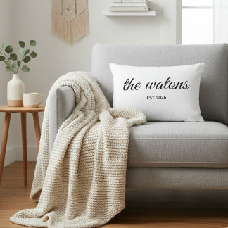 「カスタムネームピロー – すべてのための特別なギフト」 アクセントクッション