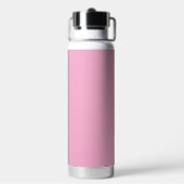 カスタムネームモノグラム 25oz ピンク ウォーターボトル (背面)