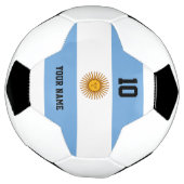 カスタムネーム入りアルゼンチン代表サッカーボール サッカーボール (回転)