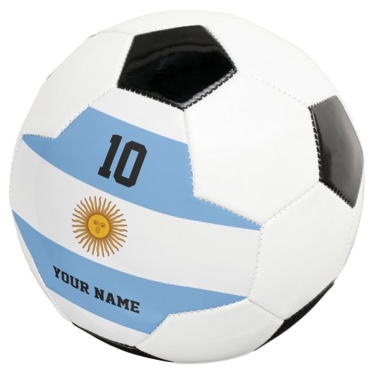 カスタムネーム入りアルゼンチン代表サッカーボール サッカーボール (3/4)