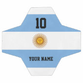 カスタムネーム入りアルゼンチン代表サッカーボール サッカーボール (フラット)