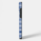 カスタムネーム入りチェック/タータン柄 iPhoneケース (左側面)