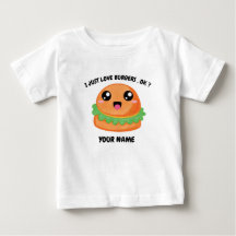 カスタムネーム入りハッピー・チーズバーガー