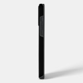 カスタムネーム入り航海用アンカーパターン iPhoneケース (左側面)