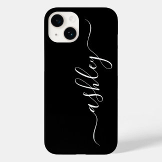 カスタムネーム入り高級ブラックフォンケース Case-Mate iPhone 14ケース