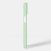 カスタムネーム入り高級ライトグリーンフォンケース Case-Mate iPhoneケース (裏面 / 右)
