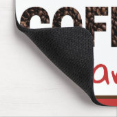 カスタムネーム入り I Love Coffee マウスパッド (コーナー)
