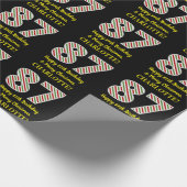 カスタムネーム様、８７歳のお誕生日おめでとうございます！そして、クリスマスプレゼントも一緒にどうぞ！ ラッピングペーパー (角)