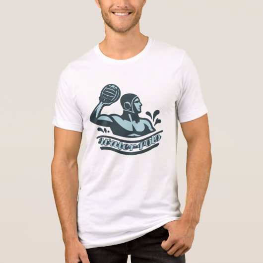 カスタムネーム水球 トライブレンドＴシャツ (正面)