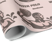 カスタムネーム水球 ラッピングペーパー (ロールコーナー)