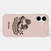 カスタムネーム水球 Case-Mate iPhoneケース (裏面 (横))