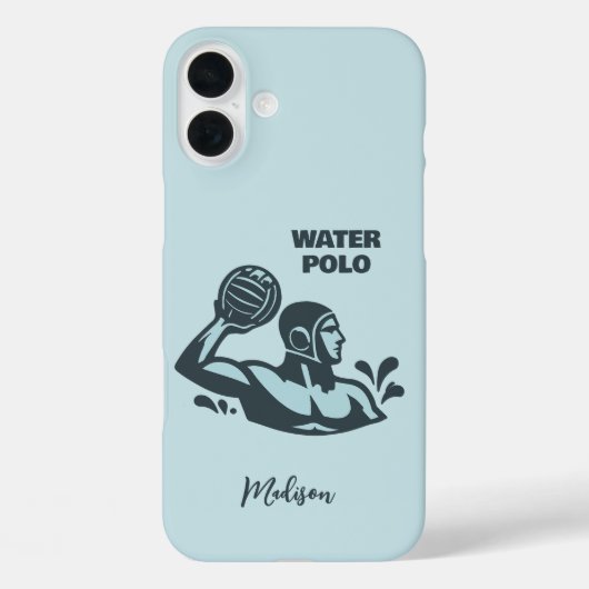 カスタムネーム水球 Case-Mate iPhoneケース (裏面)
