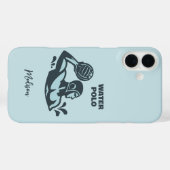 カスタムネーム水球 Case-Mate iPhoneケース (裏面 (横))
