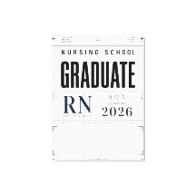 カスタムネーム看護学校卒業 RN 2026