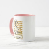 カスタムネーム看護師ライフ コーヒーマグ ギフト マグカップ (正面左)