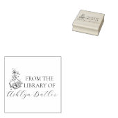 カスタムネーム ウッドスタンプ 書庫より ラバースタンプ (押印)