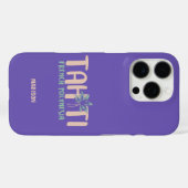 カスタムネーム＆カラータヒチ Case-Mate iPhoneケース (裏面 (横))