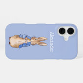 カスタムネーム クラシックうさぎ  iPhone 16ケース (裏面横)