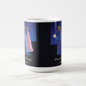 カスタムネーム・タイトル入り 三賢王のクリスマスギフト コーヒーマグカップ (中央)