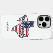 カスタムネーム テキサス Case-Mate iPhoneケース (裏面 (横))