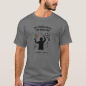 カスタムネーム トレンドマエストロ Tシャツ (正面)
