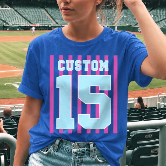 カスタムネーム＆ナンバー スポーツ ジェルシーTシャツ Tシャツ