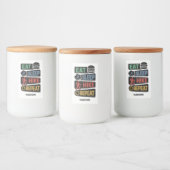 カスタムネーム ハイキング フードラベル (ボトル)
