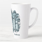 カスタムネーム バリ島 カフェラテマグ (右)
